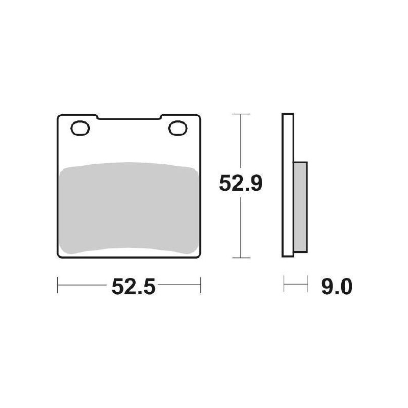 Pastiglie Freno SBS 556 LS Sinterizzate Posteriori