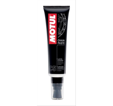 Grasso Catena Motul C5 Chain Paste 150 ml con Pennello Applicatore
