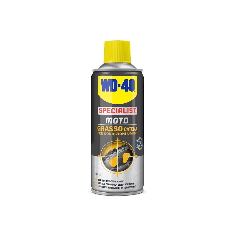 Grasso per Catene WD40 Bianco per Condizioni Umide 400ml