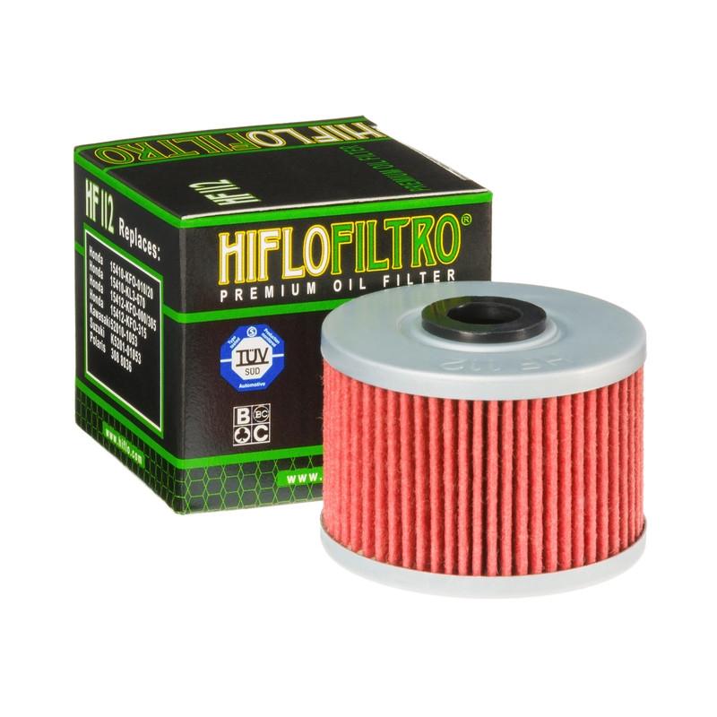Filtro Olio Hiflo HF112 per Adly / Dinli / Gas Gas / Hisun / Honda / Polaris / Quadzilla / Suzuki