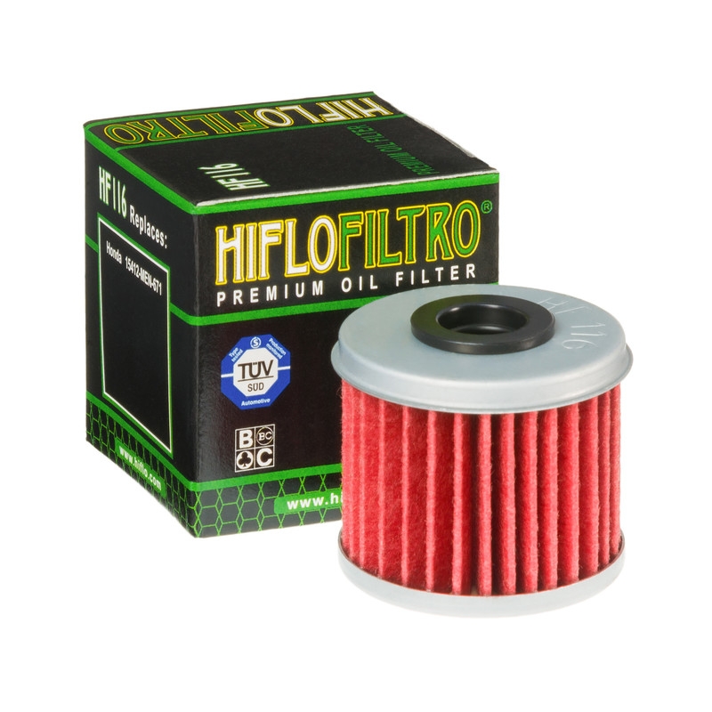 Filtro Olio Hiflo HF116 per Hm / Honda / Husqvarna / Polaris
