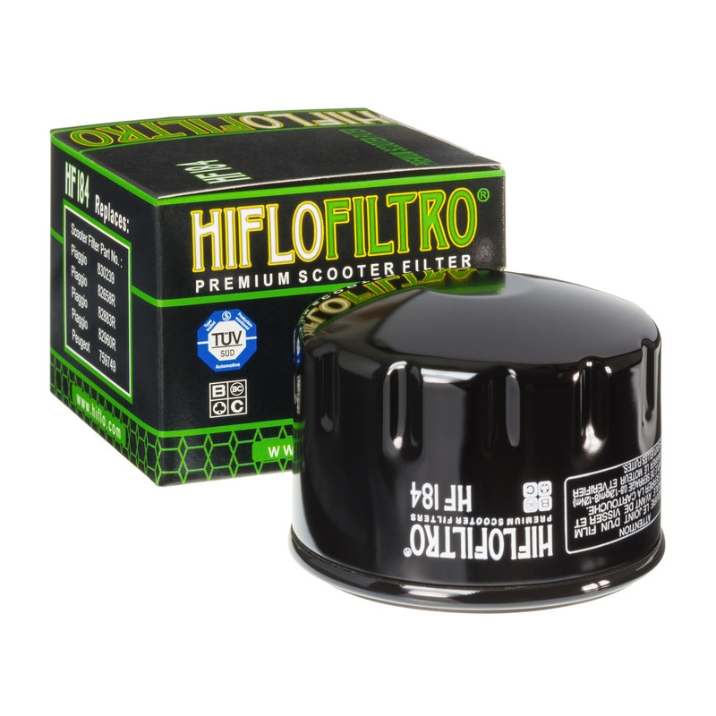 Filtro Olio Hiflo HF184 per Aprilia / Gilera / Malaguti / Peugeot / Piaggio