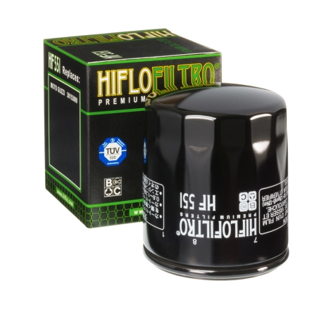 Filtro Olio Hiflo HF551 per Moto Guzzi