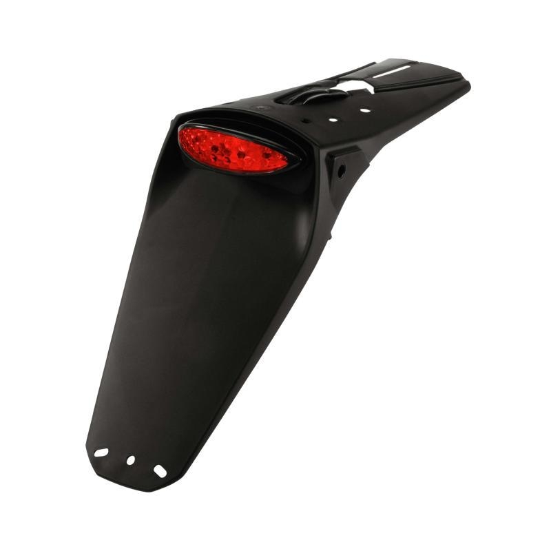 Portatarga Acerbis Inclinazione 30° Omologato con Luce a Led