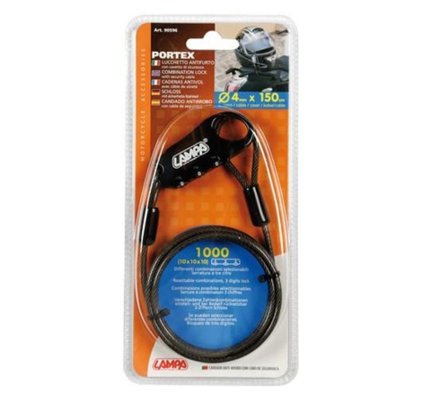 Cavo in Acciaio Lampa 90596 Protex con Rivestimento in PLastica Flessibile