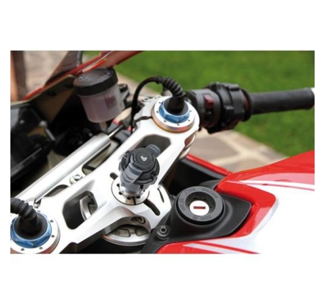 Fissaggio Canotto Sterzo Optiline 90457 per Porta Smartphone Serie Opti Moto Sportive da 15 - 17,20 mm