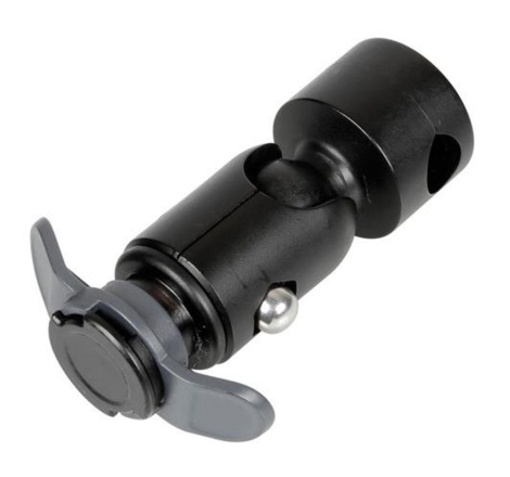 Fissaggio a Morsetto Optiline 90438 per Porta Smartphone Serie Opti fissaggio Ø 9-14 mm