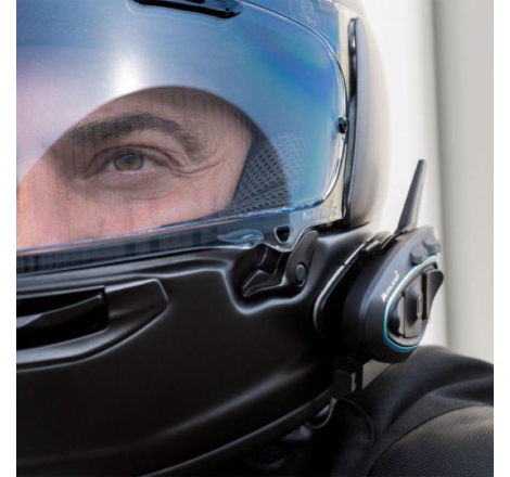 Interfono Midland BTX2 PRO SLR Bluetooth con HI FI Speaker e Antenna per 1 Casco