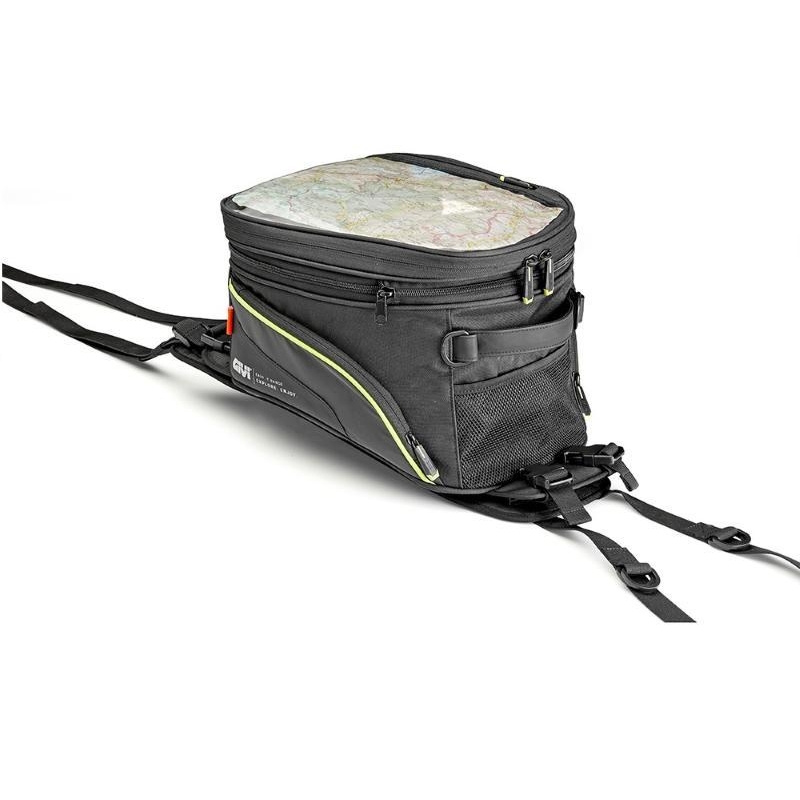 Borsa Givi EA142 da serbatoio estensibile con inclusa base specifica per moto Enduro, 25 lt