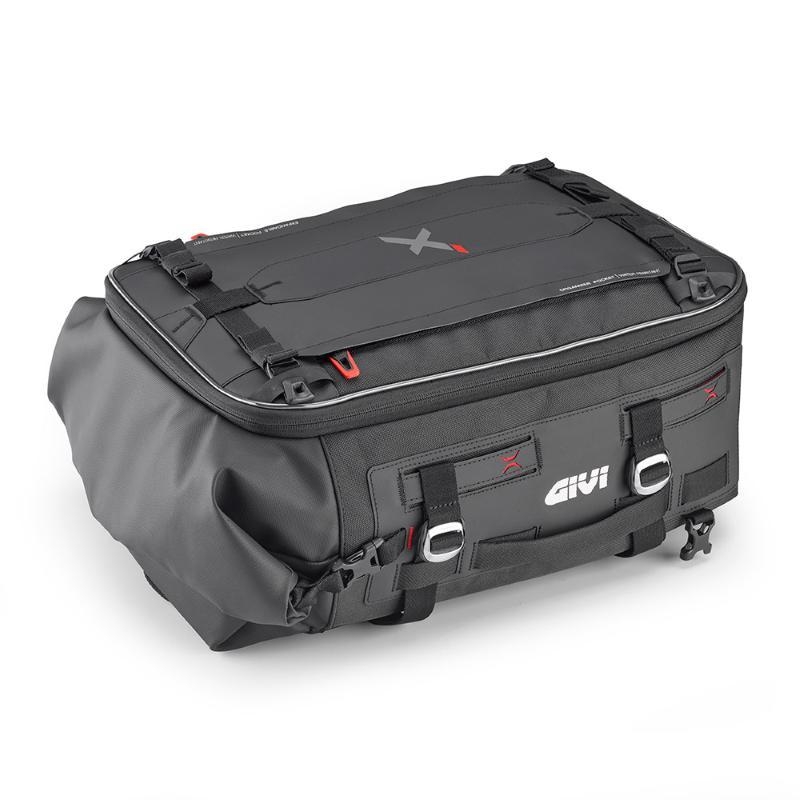 Borsa Givi XL02b cargo roll-top da sella water resistant, estensibile da 25 a 35 lt.