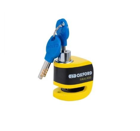 Lucchetto Oxford Scoot  XA5 PIN con allamarme sonoro perno da 5,5 mm