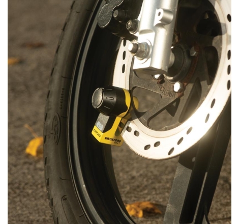 Lucchetto Oxford Blocca Disco Freno MIni T perno da 5,5 mm