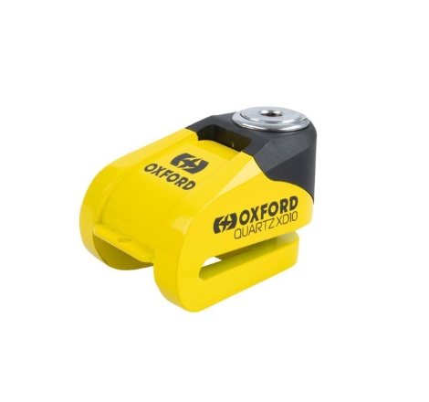 Blocca Disco Moto Oxford Quartz XD10 Perno 10mm Giallo