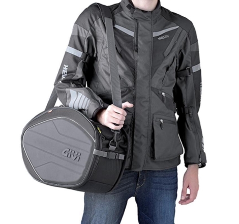 Coppia di borse Givi EA100C laterali grandi espandibili, 40 litri.