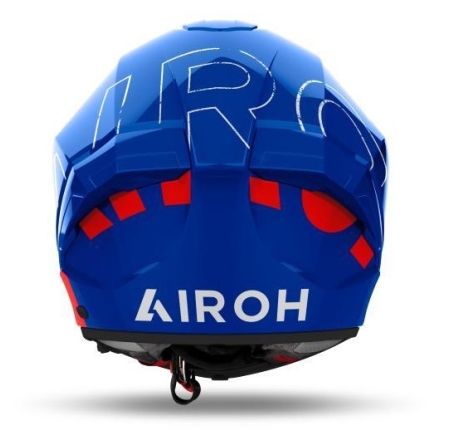 Casco Integrale Airoh Matryx Scope Blu Rosso