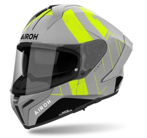 Casco Integrale Airoh Matryx Scope Giallo Opaco