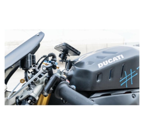 Attacco supporto telefono Optiline  per blocco chiave compatibile con Ducati Panigale 899, 959, V2, 1199, 1299, V4