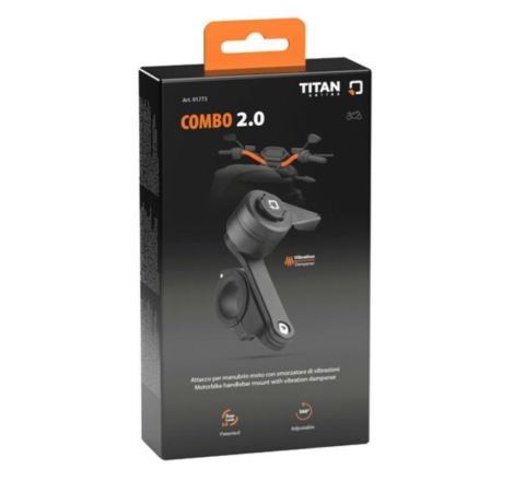 Fissaggio Manubrio Optiline 91773 Titan Combo 2.0 supporto ad alta resistenza