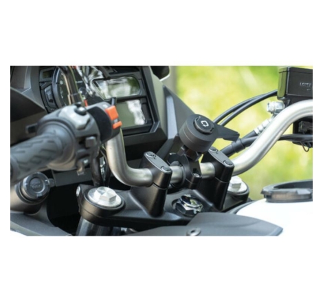 Optiline 91808 Dampener attacco Duolock con smorzatore di vibrazioni integrato