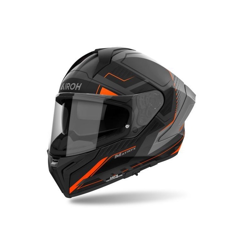 Casco Integrale Airoh Matryx Rocket Arancio Opaco