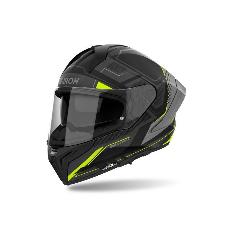 Casco Integrale Airoh Matryx Rocket Giallo Opaco