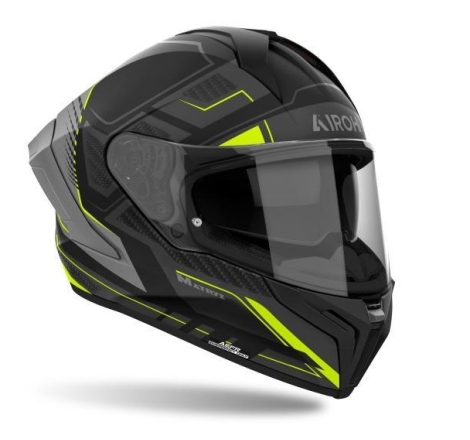 Casco Integrale Airoh Matryx Rocket Giallo Opaco