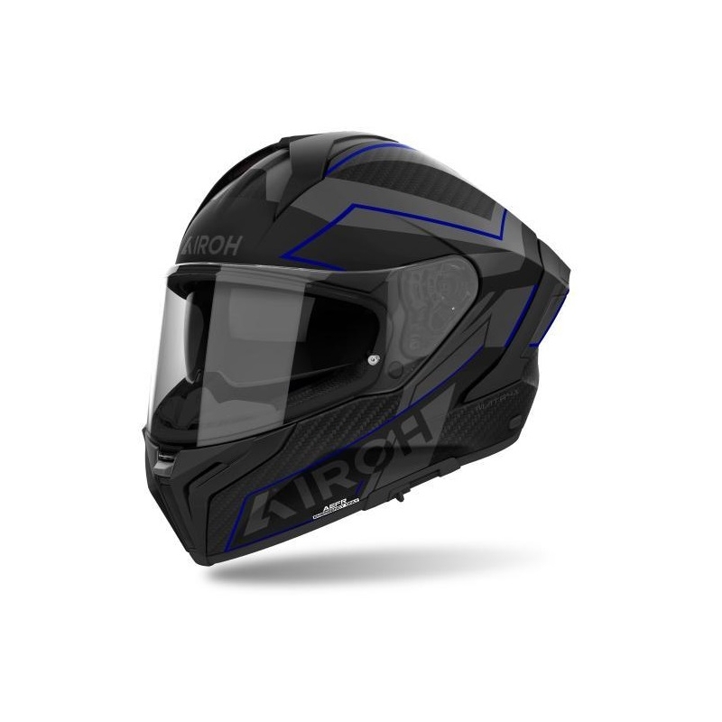 Casco Integrale Airoh Matryx Sentinel Blu Opaco