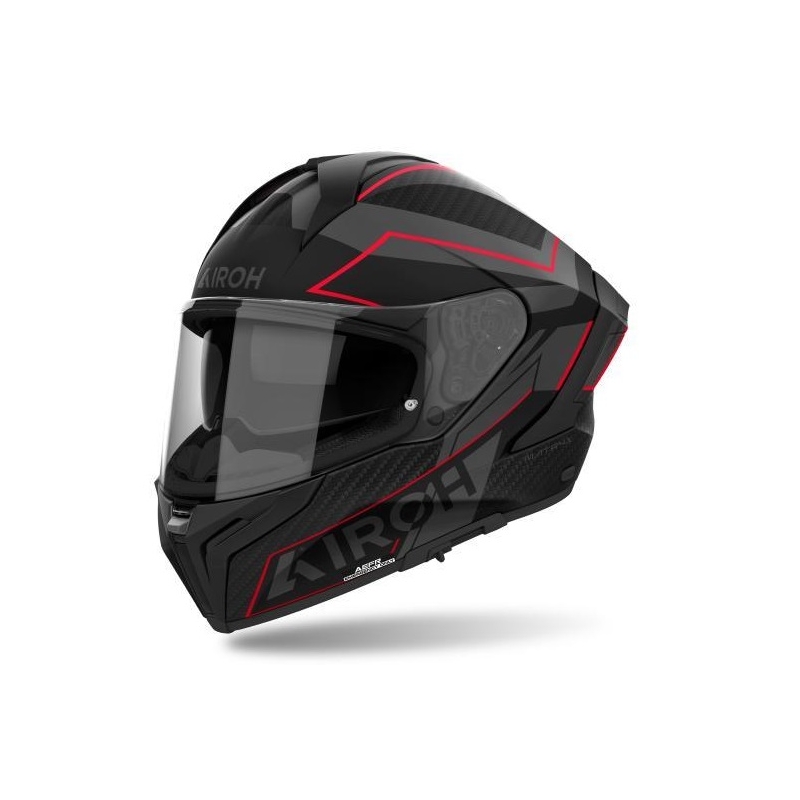 Casco Integrale Airoh Matryx Sentinel Rosso Opaco