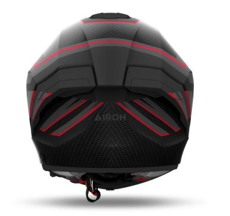 Casco Integrale Airoh Matryx Sentinel Rosso Opaco