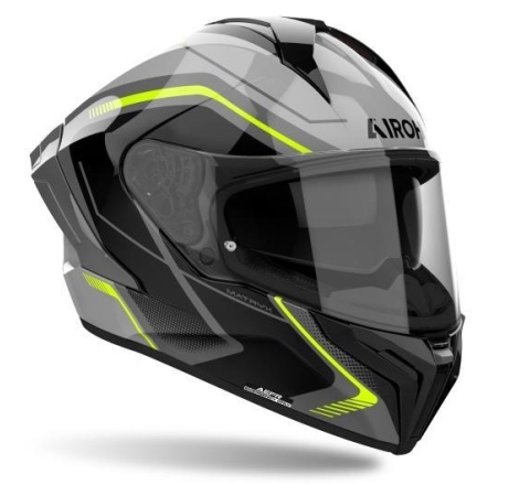 Casco Integrale Airoh Matryx Wide Giallo
