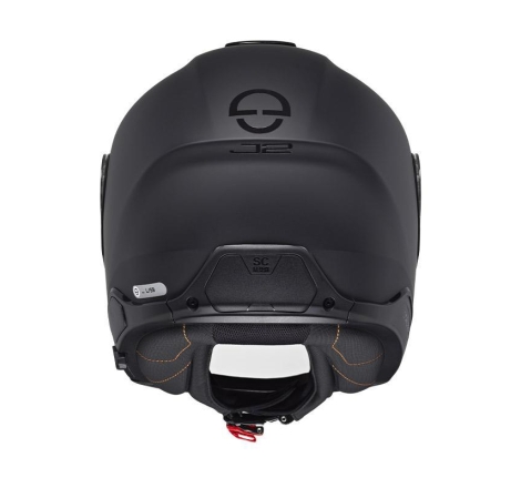 Casco Jet Schuberth J2 con Mentoniera staccabile Nero Opaco