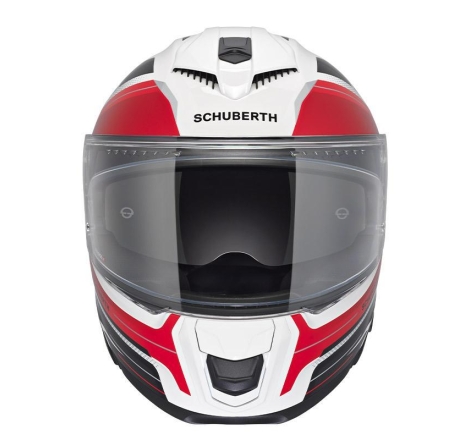 Casco Integrale Schuberth S3 Apex Bianco Rosso Nero