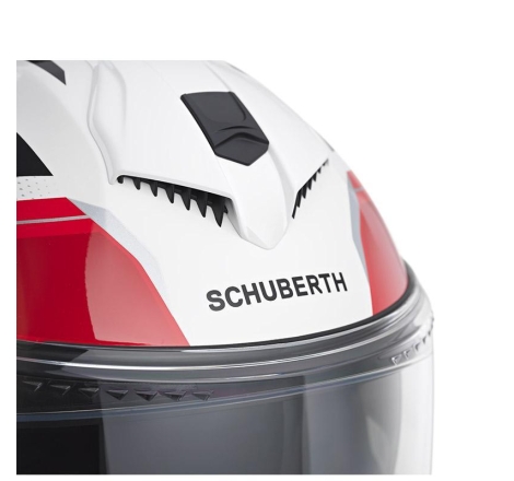 Casco Integrale Schuberth S3 Apex Bianco Rosso Nero