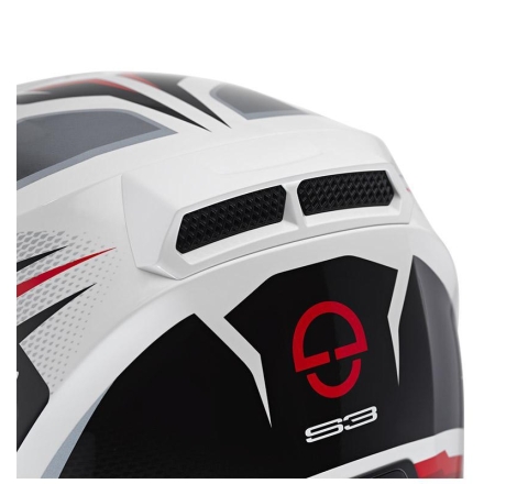 Casco Integrale Schuberth S3 Apex Bianco Rosso Nero