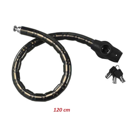 Catena Lampa 65382 Boa Cm 120 con Rivestimento in Gomma