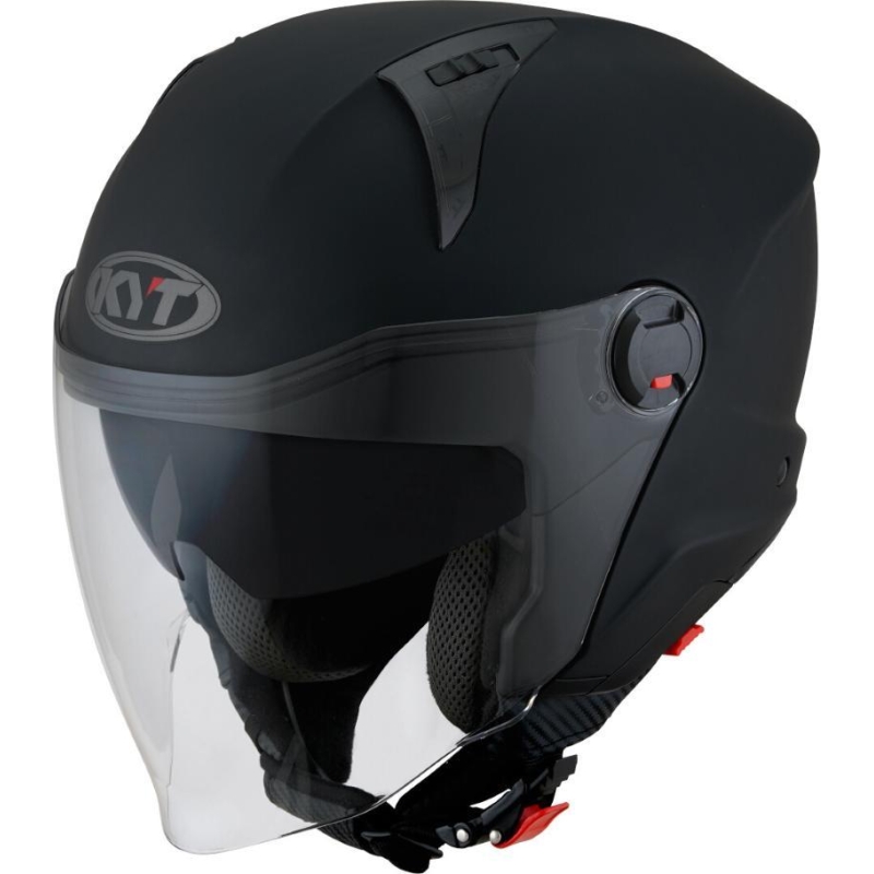 Casco Jet Kyt D-City Nero Opaco