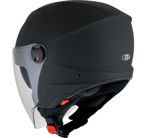 Casco Jet Kyt D-City Nero Opaco