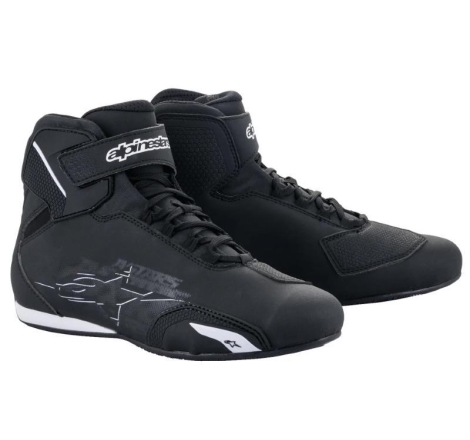 Scarpe Moto Alpinestras Sektor Nero Bianco