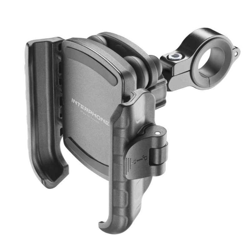 Porta Telefono da moto Interphone Crab 24 Pro con Antivibrazione