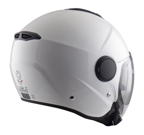 Casco Jet Nos NS-J Bianco