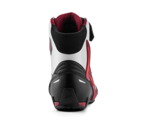 Scarpe Moto Alpinestars Faster 4 Nero Bianco Rosso
