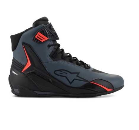 Scarpe Moto Alpinestars Faster 4 Nero Grigio Rosso