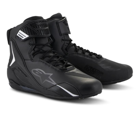 Scarpe Moto Alpinestars Faster 4 Nero