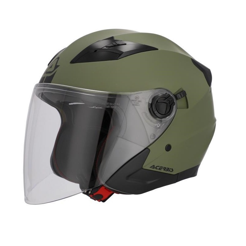 Casco Jet Acerbis FIRSTWAY 2.0 2206 Verde Militare Opaco