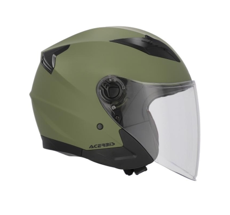 Casco Jet Acerbis FIRSTWAY 2.0 2206 Verde Militare Opaco