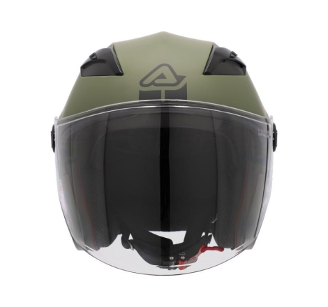 Casco Jet Acerbis FIRSTWAY 2.0 2206 Verde Militare Opaco