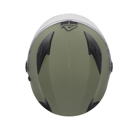 Casco Jet Acerbis FIRSTWAY 2.0 2206 Verde Militare Opaco