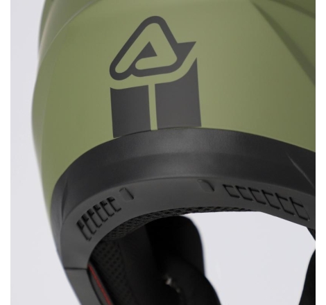Casco Jet Acerbis FIRSTWAY 2.0 2206 Verde Militare Opaco
