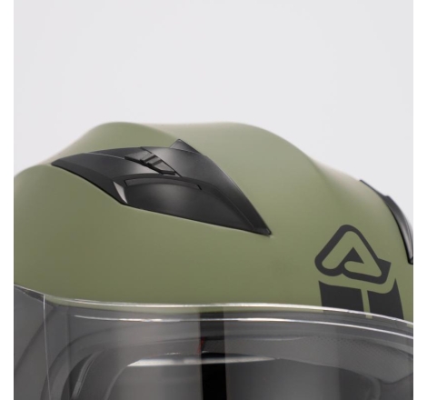 Casco Jet Acerbis FIRSTWAY 2.0 2206 Verde Militare Opaco