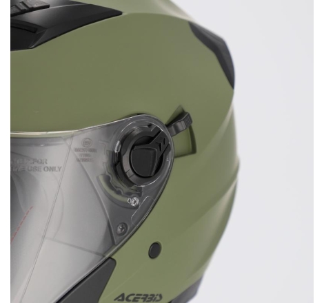 Casco Jet Acerbis FIRSTWAY 2.0 2206 Verde Militare Opaco